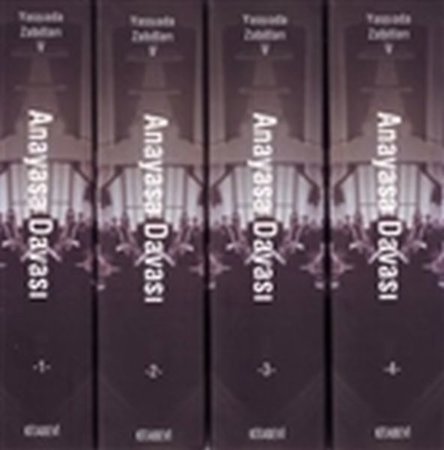 Yassıada Zabıtları 5 Anayasa Davası (4 Kitap Takım)