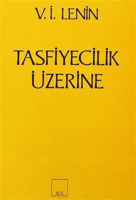 Tasfiyecilik Üzerine