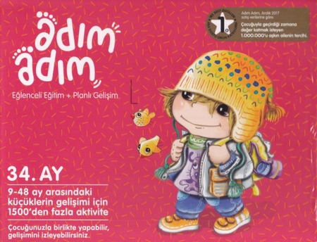 Adım Adım Bebek Eğitim Seti 34. Ay