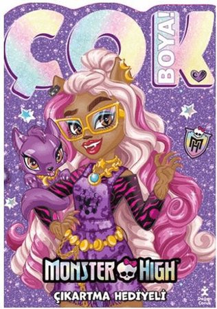 Monster High – Çok Boya! Çıkartmalı Dev Boyama Kitabı