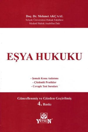  Eşya Hukuku
