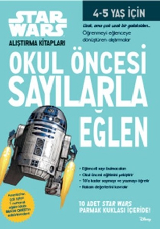 Starwars Alıştırma Kitapları - Okul Öncesi Sayılarla Eğlen