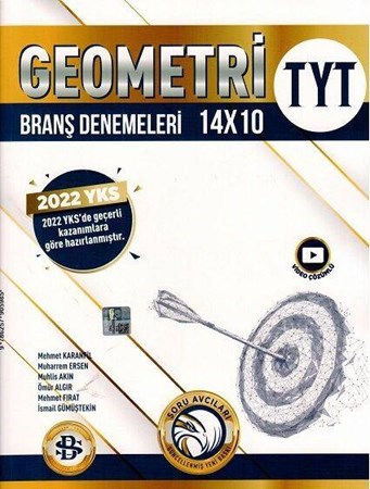 Bilgi Sarmal Yayınları TYT Geometri 14 x 10 Branş Denemeleri