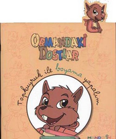 Ormandaki Dostlar Topkuyruk Ile Boyama Yapalım