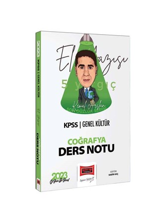 KPSS Genel Kültür Son Düzlük El Yazısı İle Coğrafya Ders Notu 2023