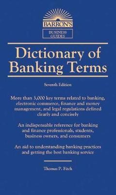 Barron's Dictionary Of Banking Terms