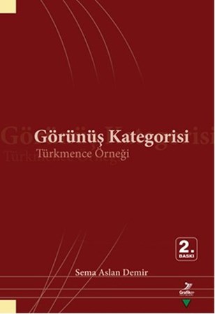 Görünüş Kategorisi Türkmence Örneği