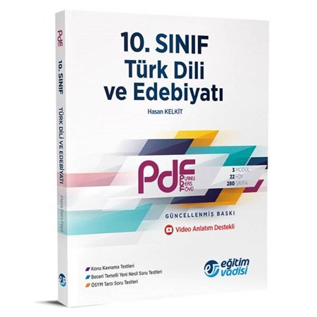 10. Sınıf Türk Dili ve Edebiyatı Güncel PDF Planlı Ders Föyü