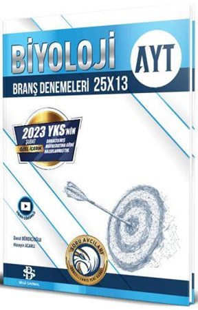AYT Biyoloji 25 x 13 Branş Denemeleri Özel Baskı