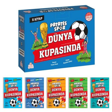 Patatesspor Dünya Kupasında(5 Kitap + Soru Kitapçığı)