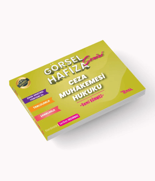 Ceza Muhakemesi Hukuku- Görsel Hafıza Serisi