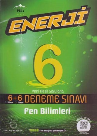 6. Sınıf Fen Bilimleri Enerji 6+6 Deneme Sınavı