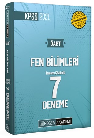 2021 Öabt Fen Bilimleri Tamamı Çözümlü 7 Deneme