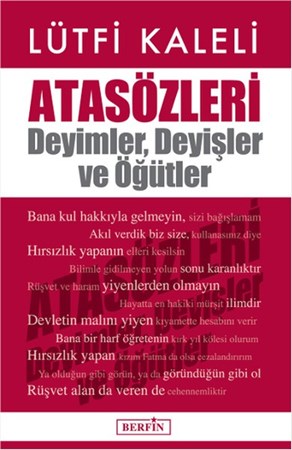 Atasözleri Deyimler Deyişler Ve Öğütler
