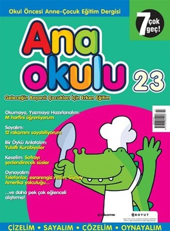 Anaokulu Sayı 23 Anne Çocuk Eğitim Dergisi