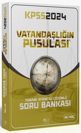 2024 KPSS Vatandaşlığın Pusulası Soru Bankası Çözümlü CBA Akademi