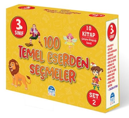 3. Sınıf 100 Temel Eserden Seçmeler / Set 2