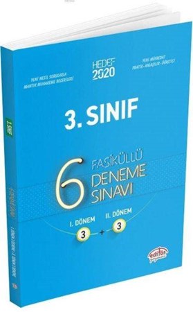 Editör 3. Sınıf Fasiküllü 6 Deneme Sınavı