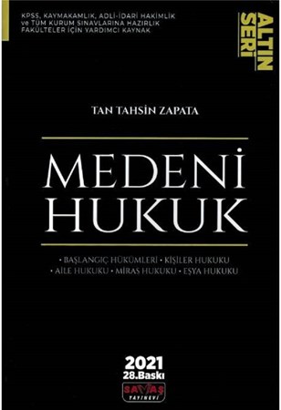 Medeni Hukuk Konu Anlatımı (Altın Seri)