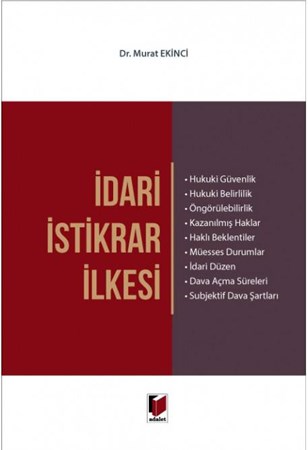 İdari İstikrar İlkesi