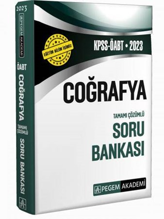 ÖABT Coğrafya Tamamı Çözümlü Soru Bankası 2023