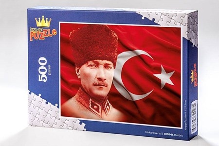Türkiye Serisi Atatürk 500 Parça Puzzle Tr08 D