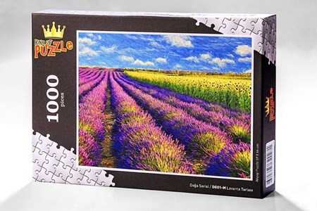 Doğa Serisi Lavanta Tarlası 1000 Parça Dg01 M