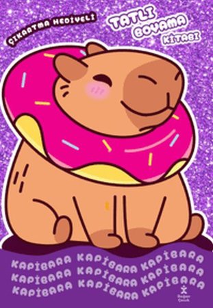 Kapibara - Tatlı Boyama Kitabı