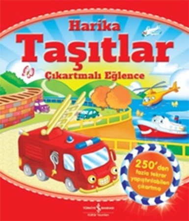 Harika Taşıtlar Çıkartmalı Eğlence