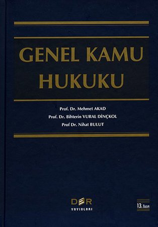 Genel Kamu Hukuku (Ciltli)