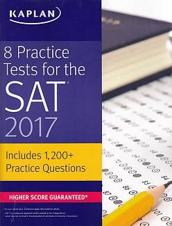 Kaplan 8 Practice Tests For The Sat 2017