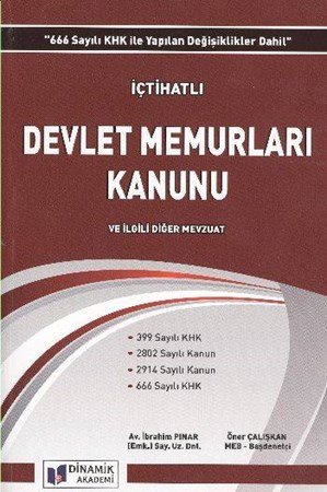 2012 İçtihatlı Devlet Memurları Kanunu