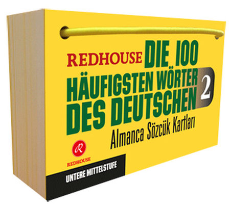 Redhouse Die 100 Häufigsten Wörter des Deutschen 2 - Almanca Sözlük Kartları