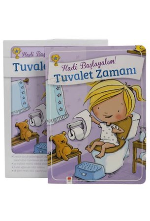 Tuvalet Zamanı - Kızlar İçin Tuvalet Eğitimi Kitabı