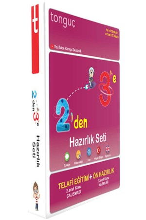 Tonguç Yayınları 2'den 3'e Hazırlık Seti