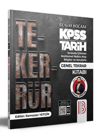 KPSS Tarih Genel Tekrar Kitabı