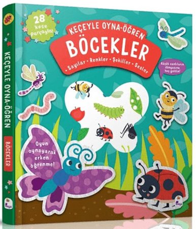 Keçeyle Oyna - Öğren Böcekler