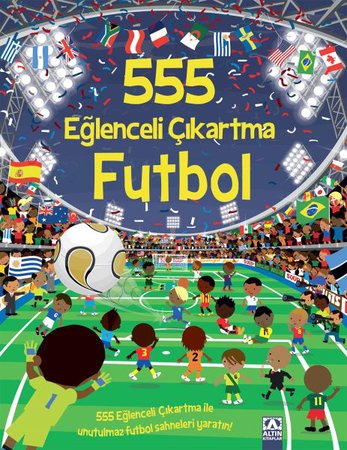 555 Eğlenceli Çıkartma Futbol