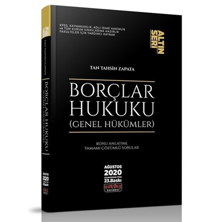 Borçlar Hukuku Genel Hükümler Konu Anlatımı Altın Seri