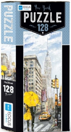 Blue Focus New York - Puzzle 128 Parça