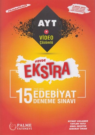 AYT Edebiyat Evde Ekstra 15 Deneme Sınavı