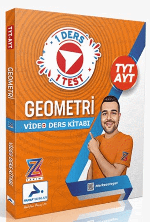 Paraf Z Takım TYT AYT Geometri Video Ders Anlatım Kitabı