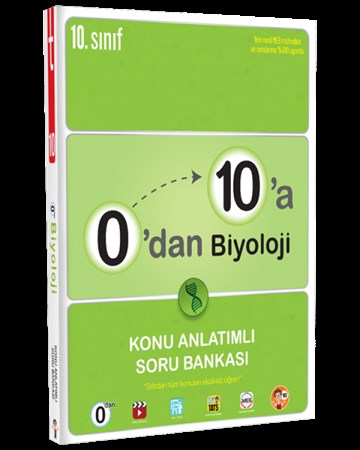 10. Sınıf 0 dan 10 a Biyoloji Konu Anlatımlı Soru Bankası