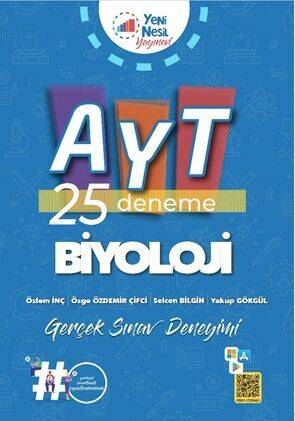 AYT Biyoloji 25 Deneme