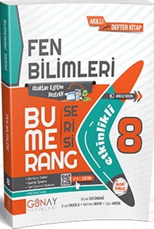 8. Sınıf Fen Bilimleri Etkinlikli Bumerang Serisi