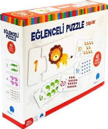 Eğlenceli Puzzle Sayılar 40 Parça