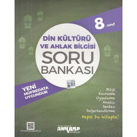 Ankara 8. Sınıf Din Kültürü Ve Ahlak Bilgisi Soru Bankası