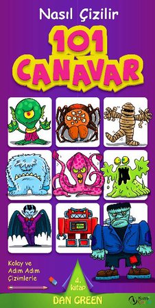 101 Canavarlar  Nasıl Çizilir - 4. Kitap