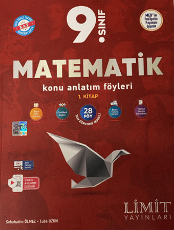 9. Sınıf Matematik Konu Anlatım Föyleri 1. Kitap