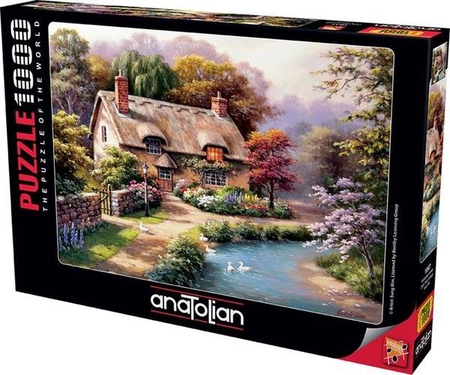 Anatolian Patikadaki Konak 1000 Parça Puzzle (1047)